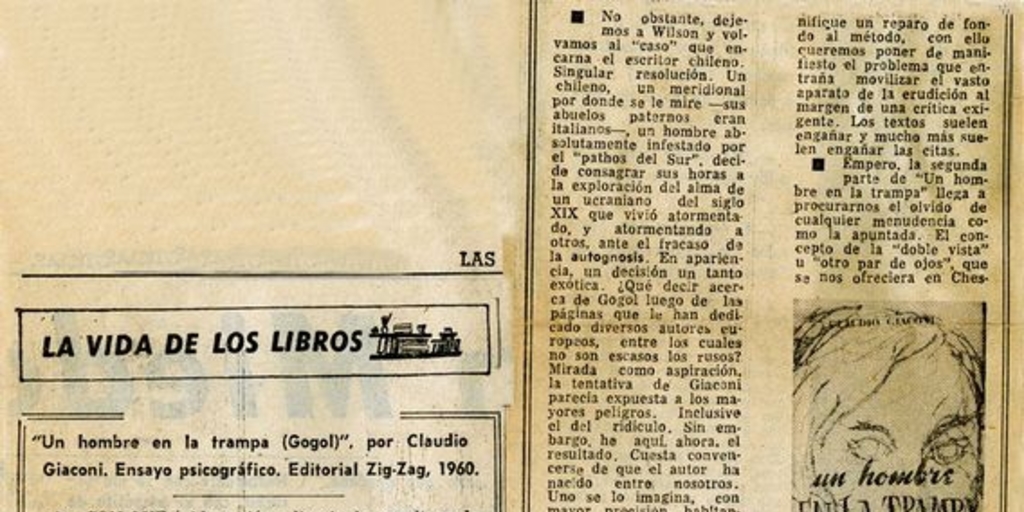 La vida de los libros: "Un hombre en la trampa (Gogol)"