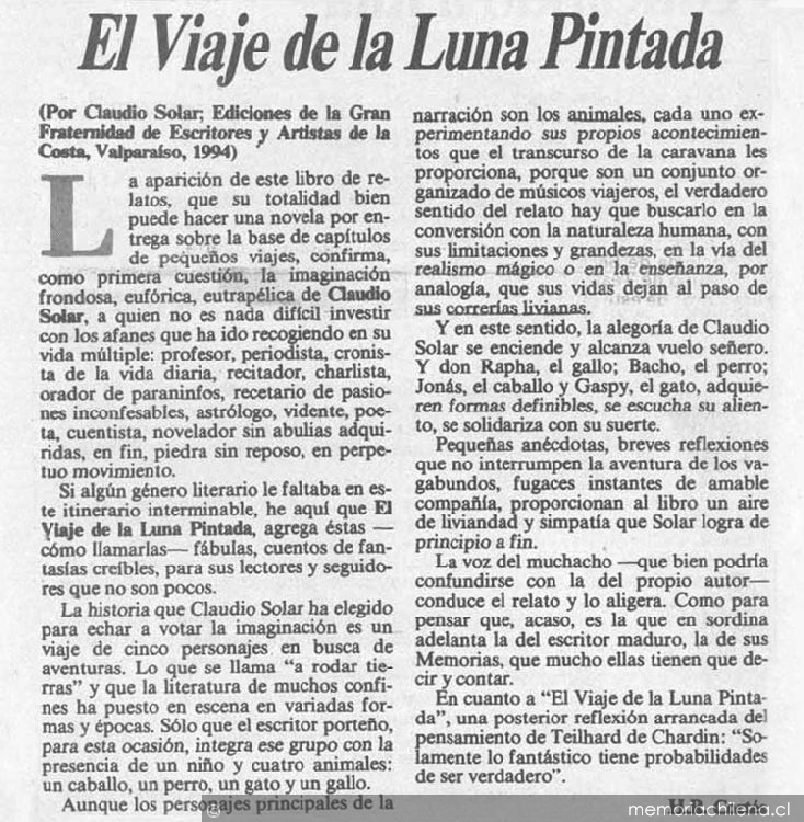 El viaje de la luna pintada