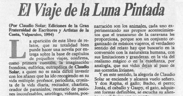 El viaje de la luna pintada