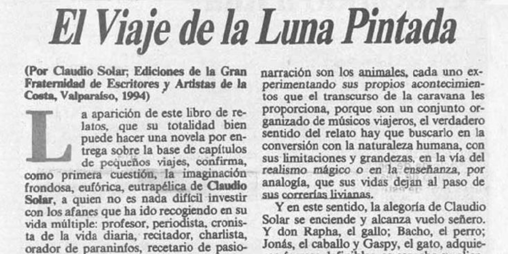 El viaje de la luna pintada