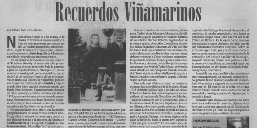 Recuerdos viñamarinos