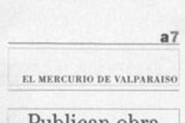 Publican obra de académico Hugo R. Cortés