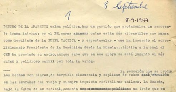 Selección de libretos radiales de Luis Hernández Parker, 1947-1974