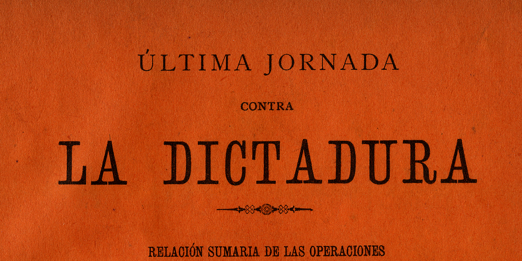Última jornada contra la dictadura