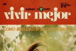 Saber comer... vivir mejor : n° 71, enero 1971