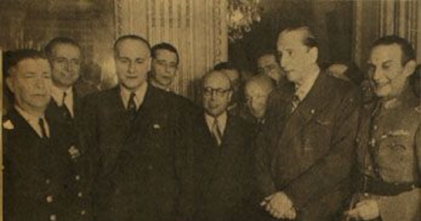 El nuevo gabinete de administración de González Videla, agosto de 1947