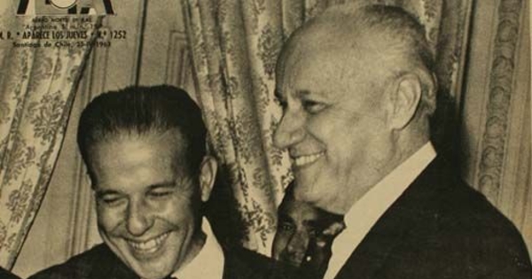 Joao Goulart (Jango) en Chile, abril de 1963
