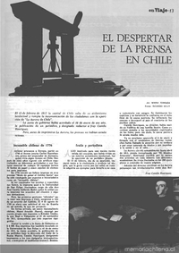 El despertar de la prensa en Chile