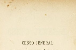 Noticia preliminar del Censo Jeneral de la República de Chile : levantado el 28 de noviembre de 1895