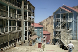 Campamento Minero Sewell, habitaciones de familias mineras, 2007