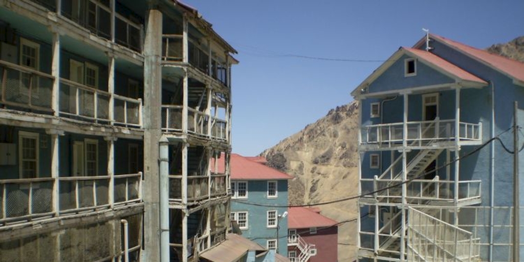 Campamento Minero Sewell, habitaciones de familias mineras, 2007