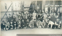 Curso de niños en Sewell, ca. 1950