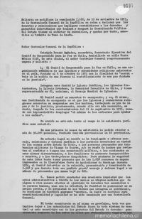 Carta al Señor Contralor General de la República, 1973