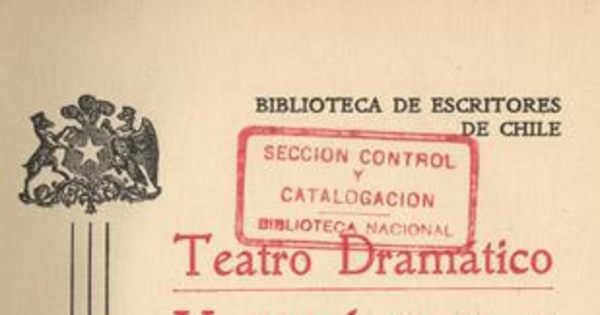 Teatro dramático nacional : tomo 1