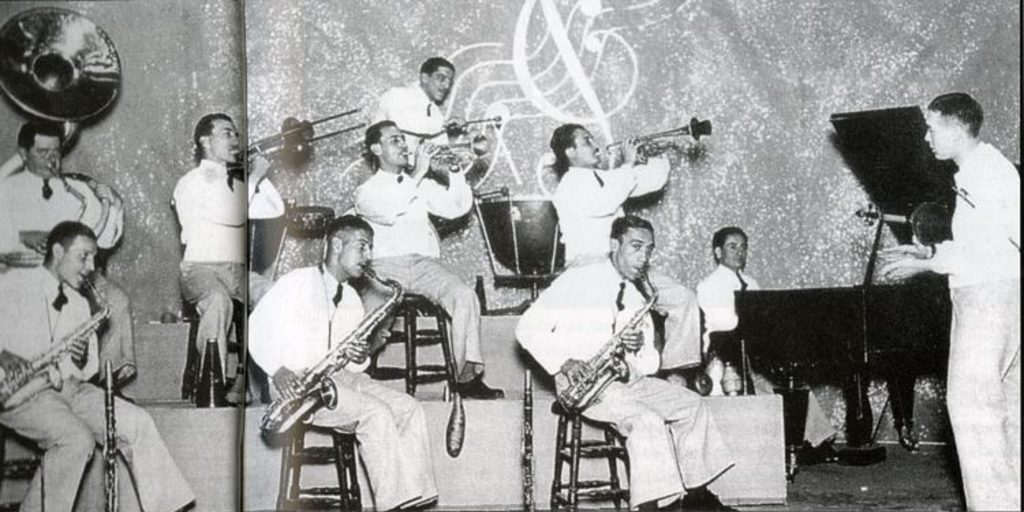 Orquesta de Pablo Garrido en el Lido, 1933