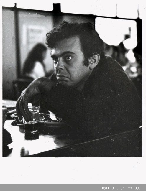 El cineasta brasileño Glauber Rocha, invitado al Festival de Cine de Viña del Mar, 1967