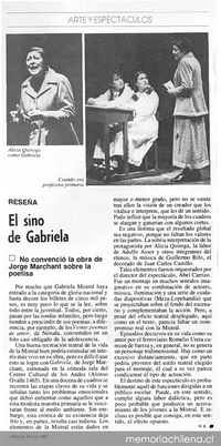 El sino de Gabriela