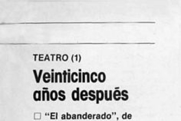 Veinticinco años después