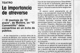 La importancia de atreverse