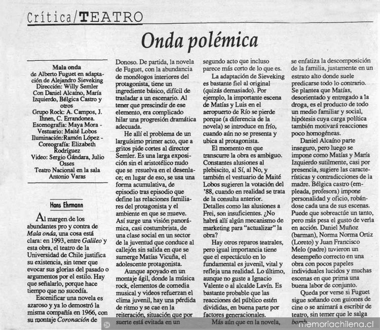 Onda polémica