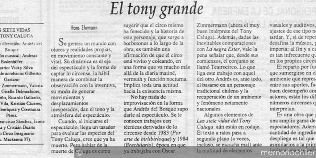 El tony grande