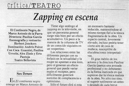 Zapping en escena