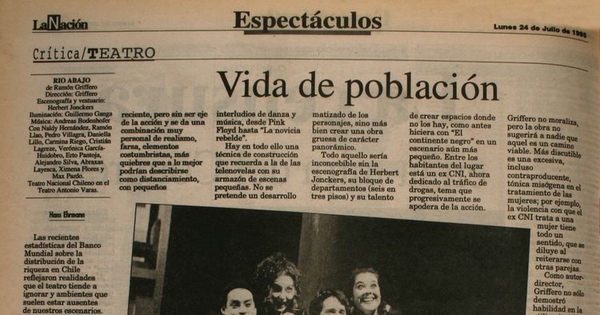 Vida de población
