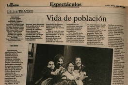 Vida de población