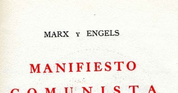 Manifiesto comunista: 1848-1948