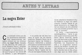 La negra Ester