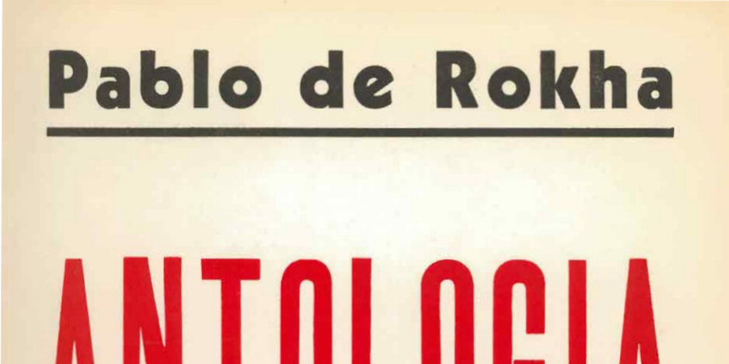 Antología : 1916-1953