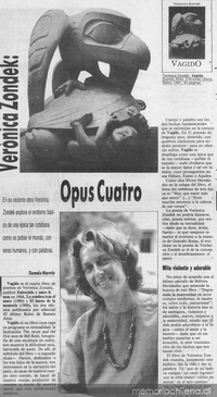 Verónica Zondek, Opus cuatro