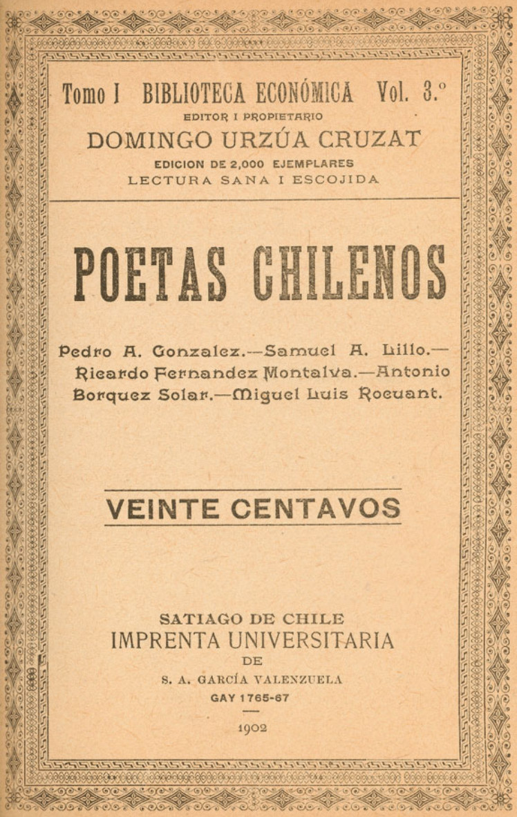 Poetas chilenos