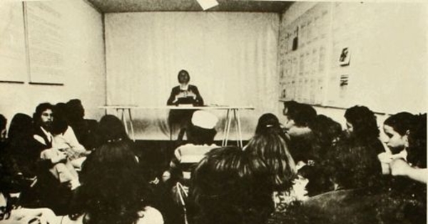 Conferencia de Francisco Brugnoli en Galería CAL, 1979