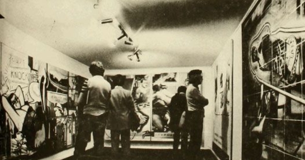 Exposición de Juan Dávila en CAL, octubre de 1979