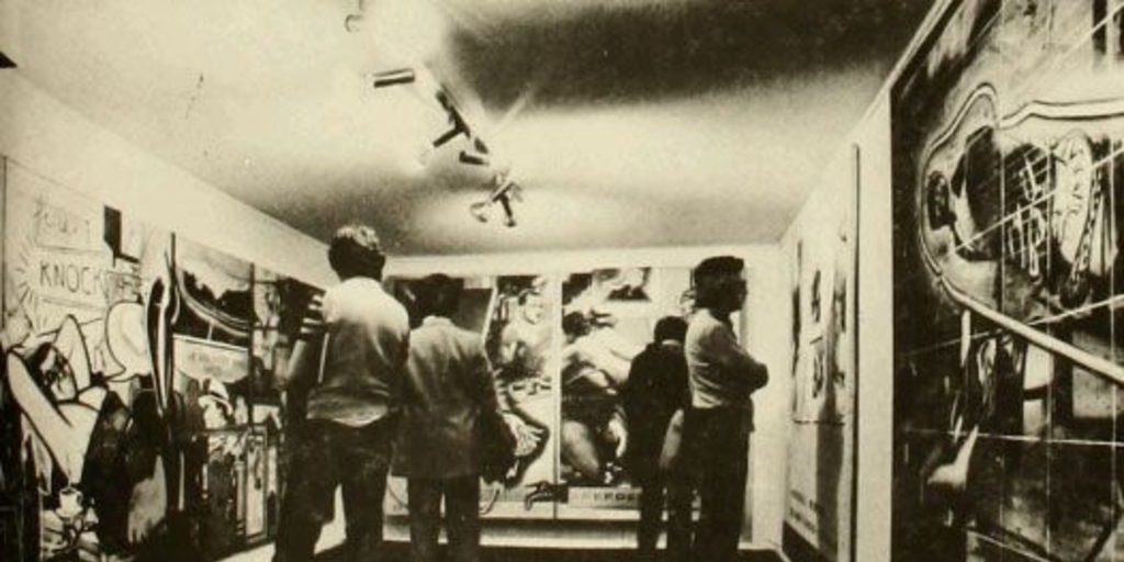 Exposición de Juan Dávila en CAL, octubre de 1979
