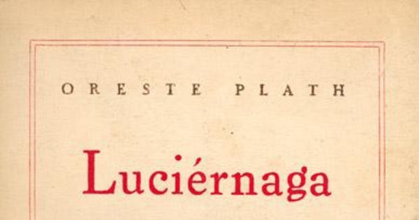 Luciérnaga : versos de poetas chilenos seleccionados para los niños