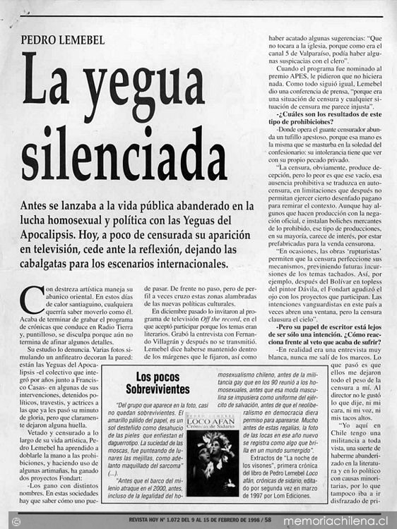 La yegua silenciada