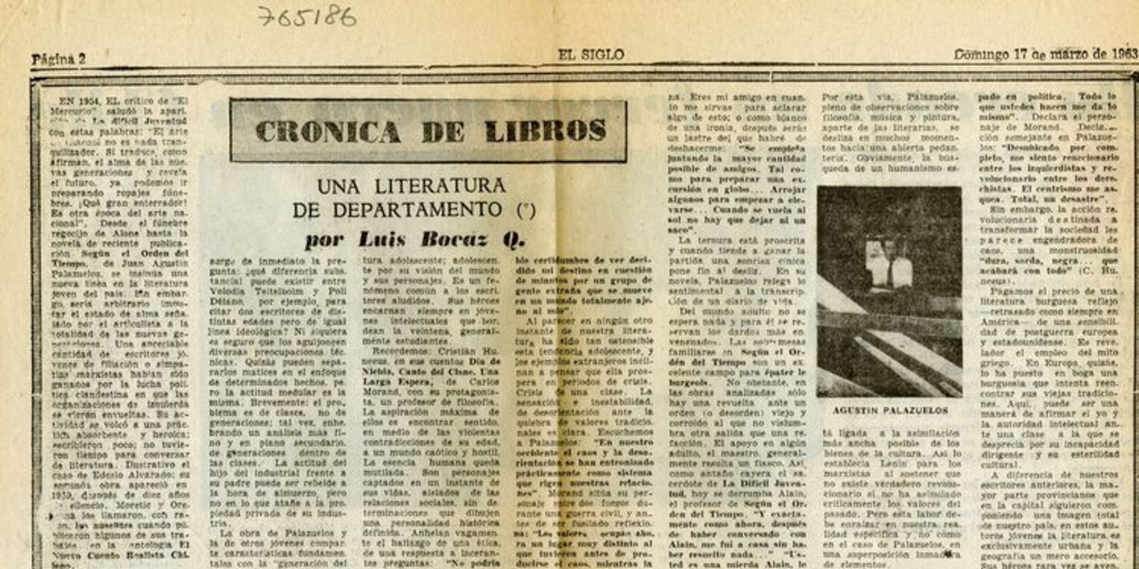 Crónica de libros: Una literatura de departamento