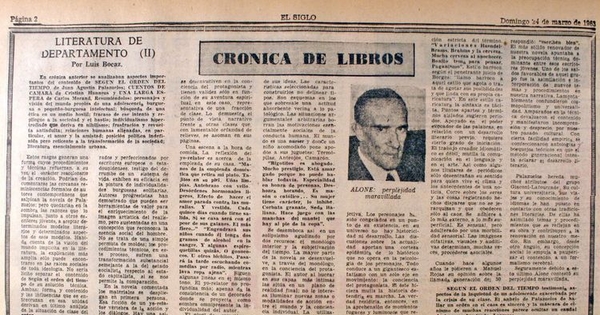 Una literatura de departamento : II