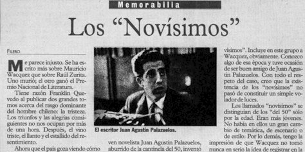 Los "novísimos"