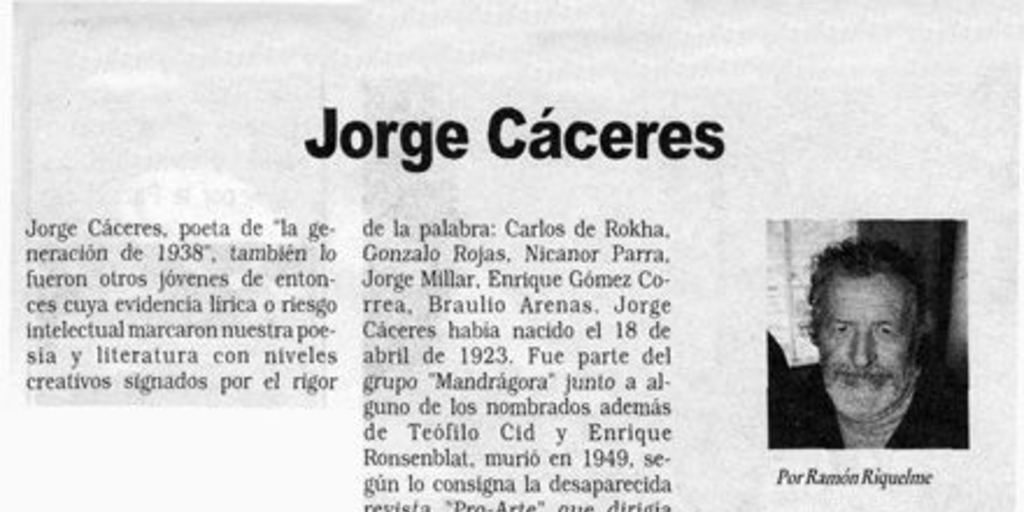 Jorge Cáceres