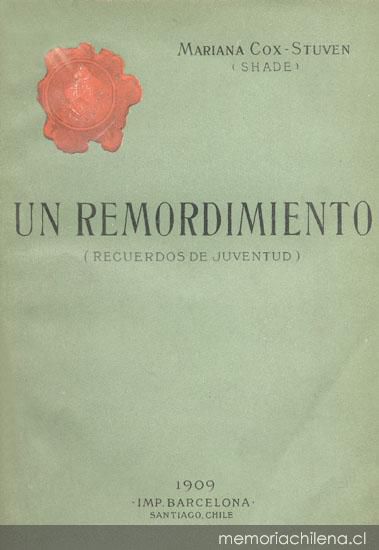 Un remordimiento : recuerdos de juventud