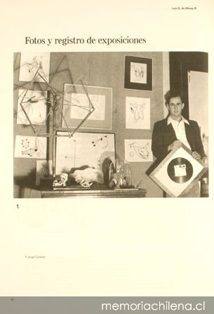 Luis Cáceres, Exposición surrealista, 1948