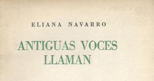 Antiguas voces llaman