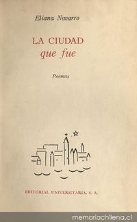 La ciudad que fue : poemas