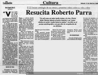 Resucita Roberto Parra