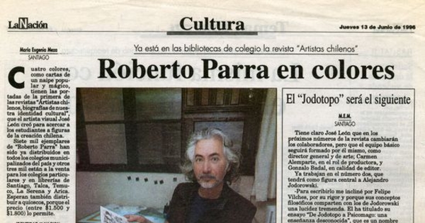 Roberto Parra en colores