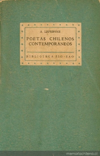 Poetas chilenos contemporáneos