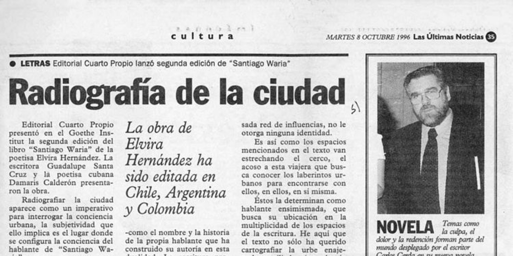 Radiografía de la ciudad